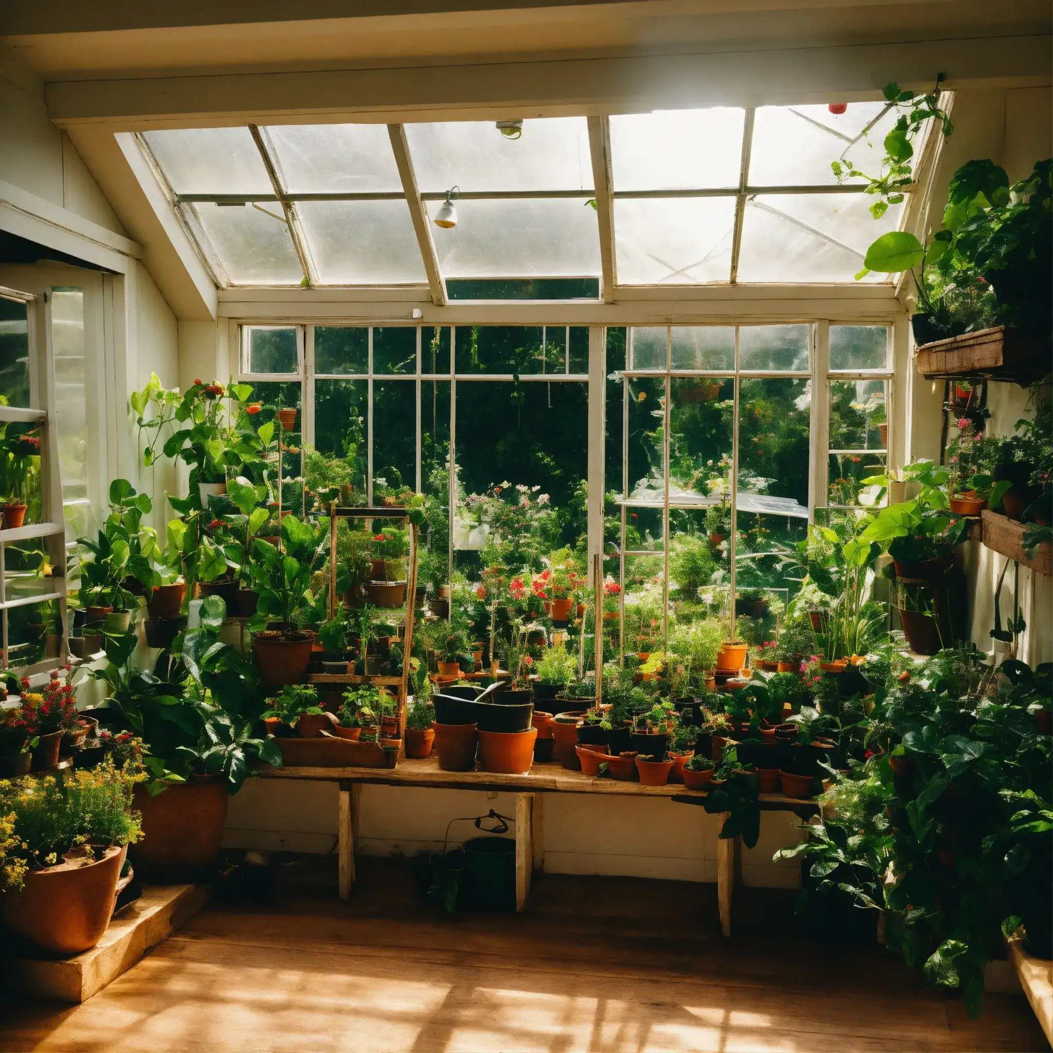 Person arranging flowers mindfully